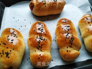 热狗面包卷的做法步骤：10