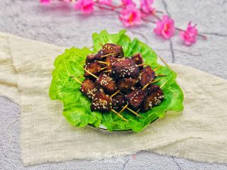 烤牙签肉的做法步骤：13