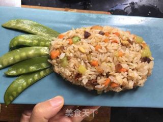 儿童创意菠萝盖饭的做法步骤：10