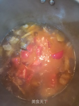 土豆炖牛腩的做法步骤：8