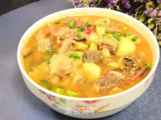 土豆炖牛腩的做法步骤：9