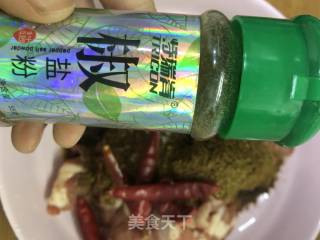 孜然羊肉的做法步骤：9