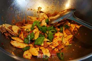 牛肉炒杏鲍菇的做法步骤：10