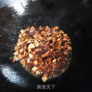 杏鲍菇炒毛豆的做法步骤：7