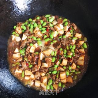杏鲍菇炒毛豆的做法步骤：10