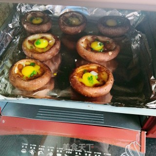 香菇烤鹌鹑蛋的做法步骤：8