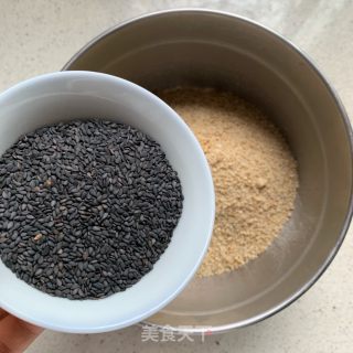 黑白芝麻酥块的做法步骤：6