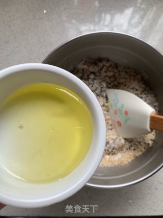 黑白芝麻酥块的做法步骤：7