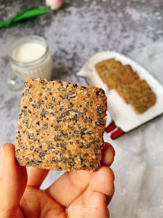 黑白芝麻酥块的做法步骤：14