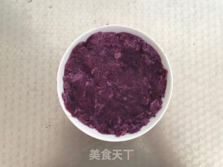 酸奶紫薯泥的做法步骤：5