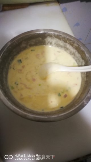 麦塌锅（温州话）的做法步骤：1