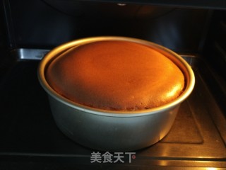 八寸斑马戚风蛋糕的做法步骤：22