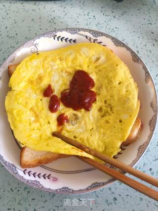 鸡蛋火腿三明治的做法步骤：4