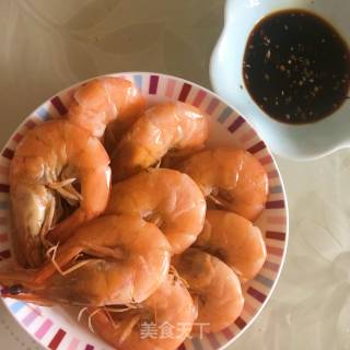 白灼虾的做法步骤：5