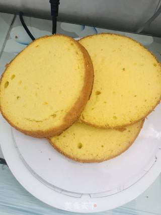 芒果蛋糕的做法步骤：2