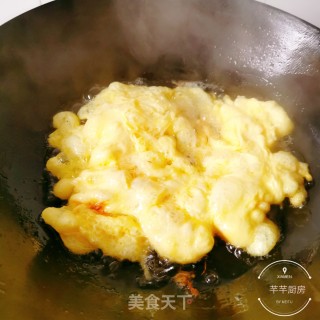 青椒丝炒鸡蛋的做法步骤：5