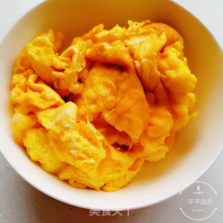 青椒丝炒鸡蛋的做法步骤：6