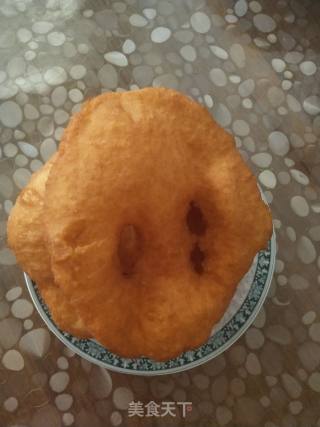 豆渣小油饼的做法步骤：2