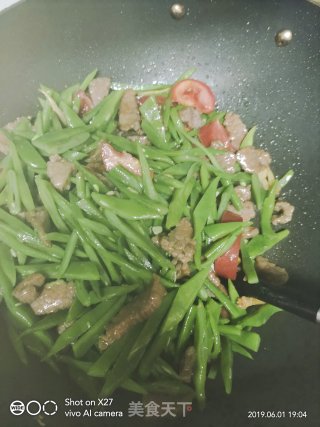 芸豆炒牛肉的做法步骤：8