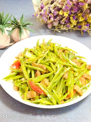 芸豆炒牛肉的做法步骤：10