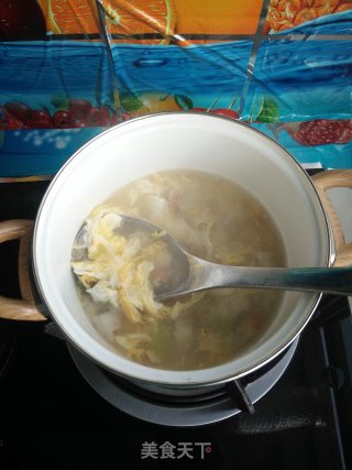 蔬菜面片鸡蛋汤的做法步骤：7