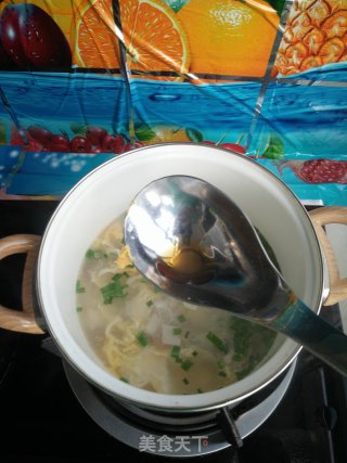 蔬菜面片鸡蛋汤的做法步骤：9