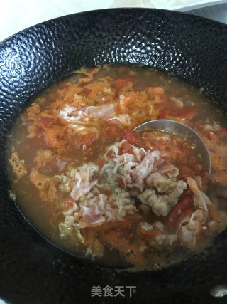 肥牛酸汤饺子的做法步骤：3