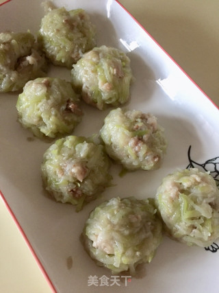葫芦瘦肉丸子的做法步骤：8