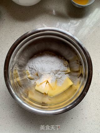 蔓越莓饼干的做法步骤：2