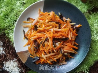 素炒三丝的做法步骤：8