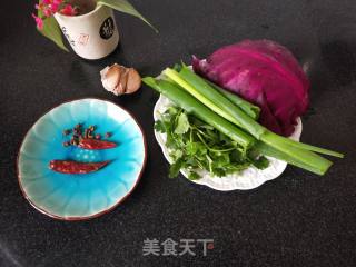 凉拌紫甘蓝的做法步骤：1