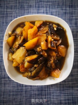 茄子炖土豆的做法步骤：11