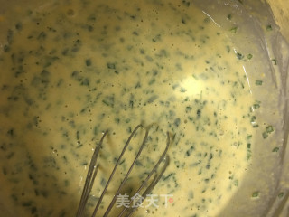 玉米面韭菜鸡蛋饼的做法步骤：6