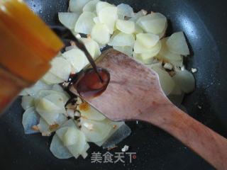 蒜香土豆片的做法步骤：7