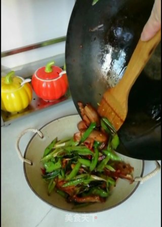 小炒肉~下饭菜的做法步骤：11