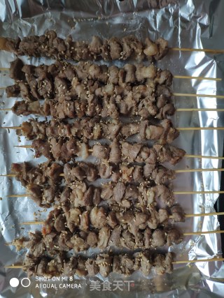烤羊肉串的做法步骤：6