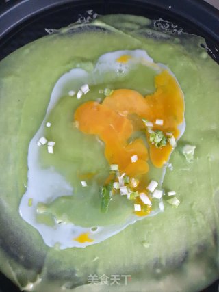 芹菜汁煎饼果子的做法步骤：5
