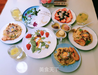 鸟巢意面烤蛋的做法步骤：21