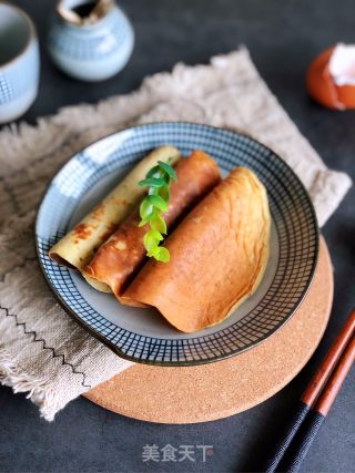香蕉蛋饼的做法步骤：10