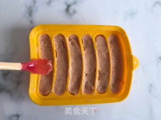 胡萝卜鲜虾火腿的做法步骤：8