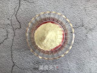 草莓溶豆的做法步骤：4