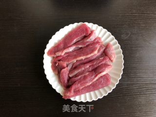 香辣孜然肉条的做法步骤：1