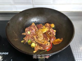 香辣孜然肉条的做法步骤：4