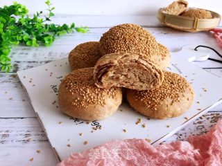 麻酱烧饼的做法步骤：12