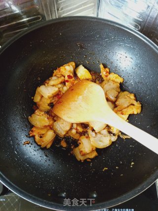 蘑菇炒肉的做法步骤：8