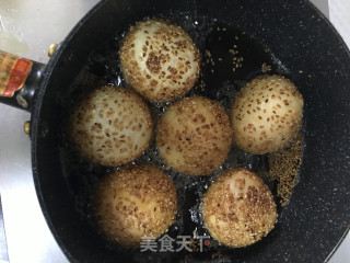 麻团的做法步骤：8