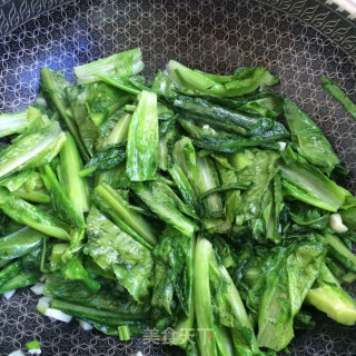 爆炒油麦菜的做法步骤：6