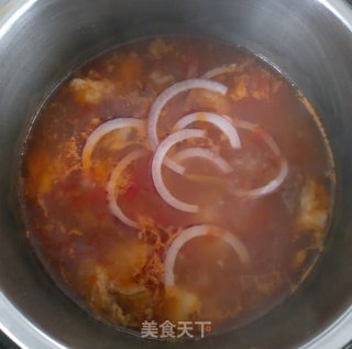 西红柿土豆牛肉汤的做法步骤：7