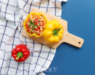 荤素搭配-五彩鸡米，宝宝无法抗拒的高颜值美食的做法步骤：8