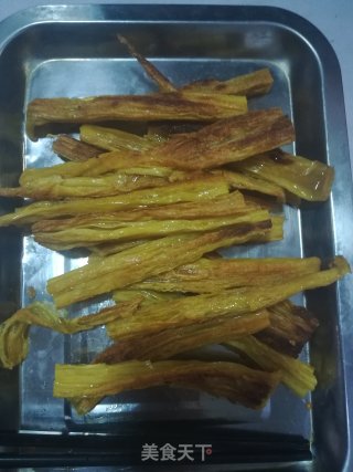 辣条腐竹的做法步骤：4